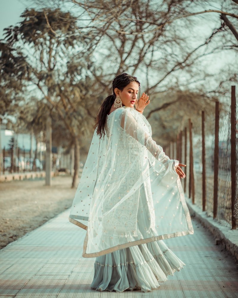 Midnight Blue Anarkali Kurti
