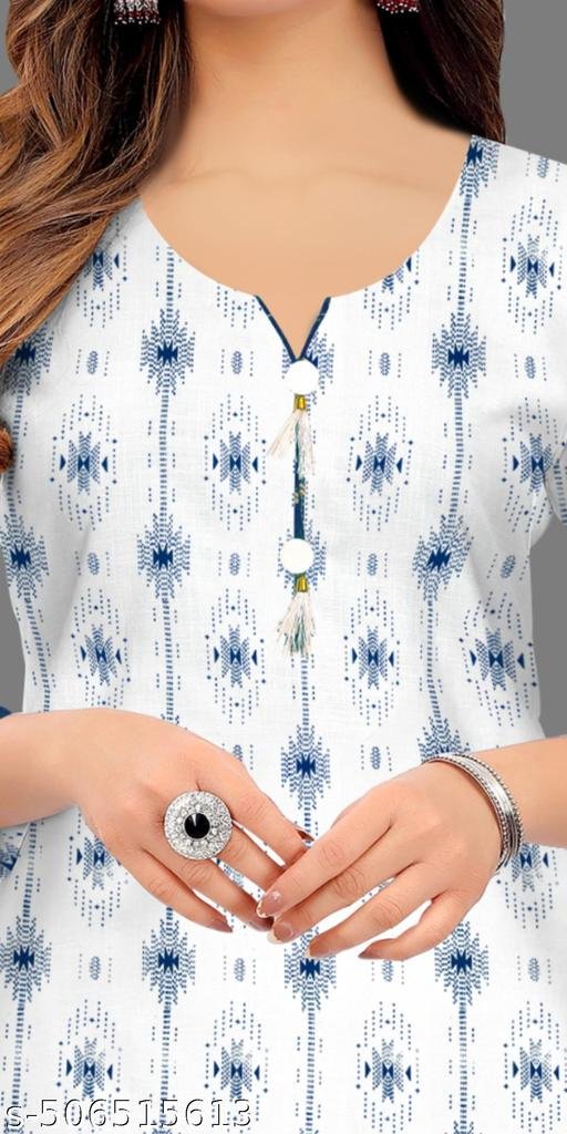 Daily wear kurti for women khadi cotton kurti for women Cotton kurti 100%pure cotton kurti for samar – view 2