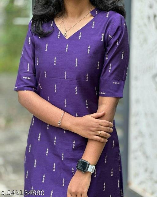 Women Fashion Cotton Kurti For Daily Wear