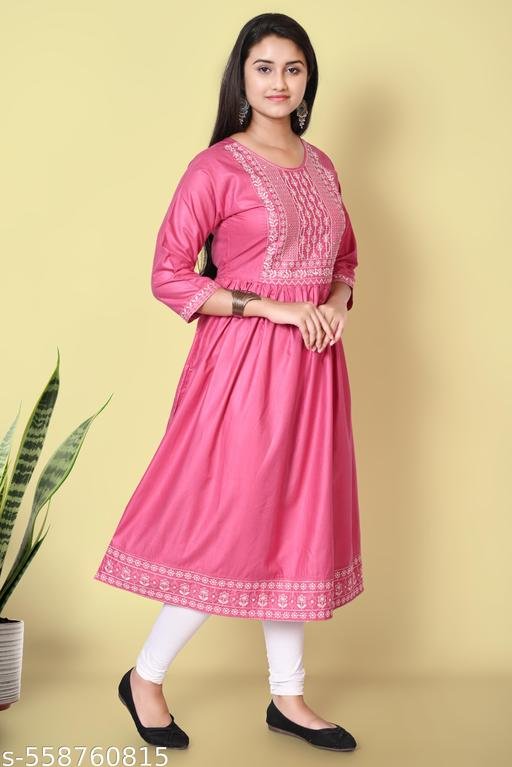 Anarkali Trendy Fashion Women Kurti – view 2