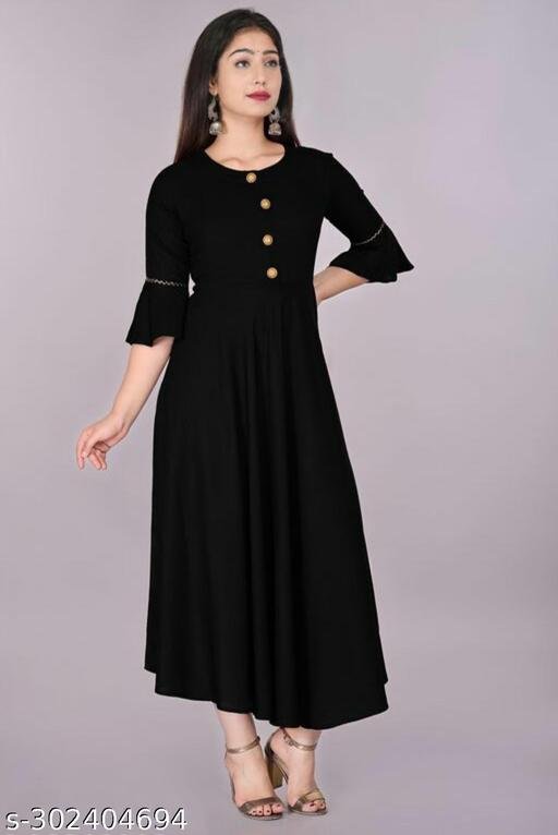 Long Sleeve Kurti - Classic Ethnic Style For Traditional Events – view 3