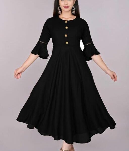 Long Sleeve Kurti - Classic Ethnic Style For Traditional Events