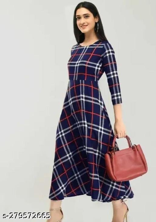 Polyster/Crepe fabric-jivika superior Kurti – view 2